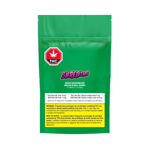 SHRED'EMS Sour Megamelon Soft Chews