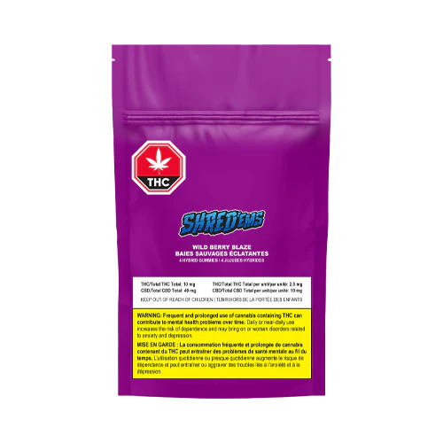SHRED Wild Berry Blaze Soft Chews