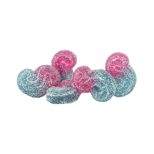 Spinach SOURZ Blue Raspberry Watermelon Indica Soft Chews - Image 2