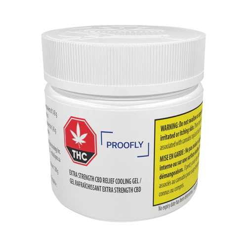 PROOFLY Extra Strength CBD Relief Cooling Gel