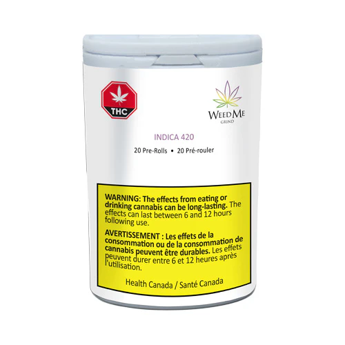 Weed Me Grind Indica 420 Pre-Roll
