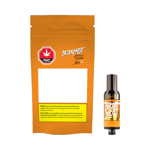 BOXHOT 1000 Peach OG 510 Vape Cartridge