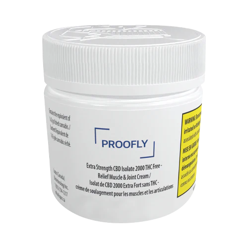 PROOFLY Extra Strength CBD Isolate Cream