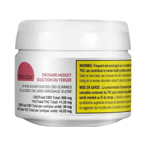 Monjour Orchard Medley Sugar-free CBD Assorted Soft Chews