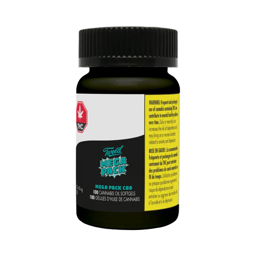 Tweed Mega Packs CBD Capsules