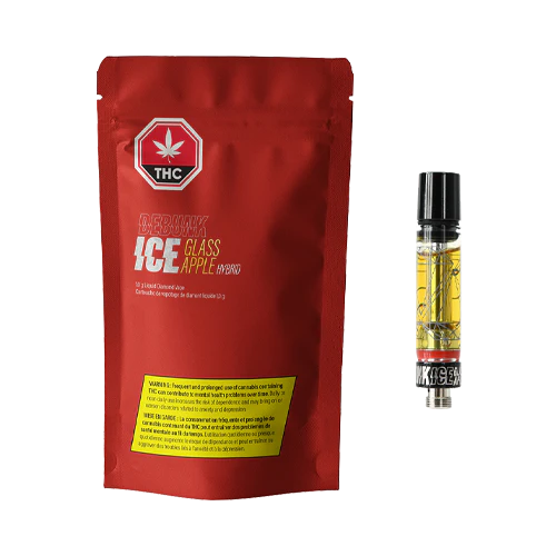 DEBUNK Glass Apple Liquid Diamonds 510 Vape Cartridge