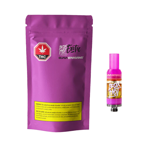 BOXHOT Exotic Guava Stardawg 510 Vape Cartridge